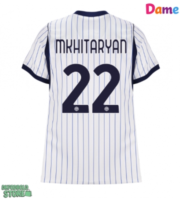 Inter Milan Henrikh Mkhitaryan #22 Replika Udebanetrøje Dame 2026-27 Kortærmet